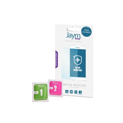 JAYM  - Film Verre tremp&eacute; essentiel Haute Resistance 9H - pour Samsung Galaxy Xcover 5 - Neuf