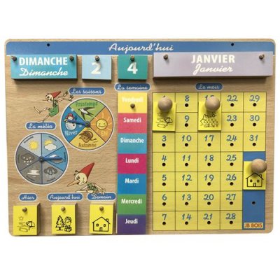 JB BOIS Jb-bois Calendrier perp&eacute;tuel