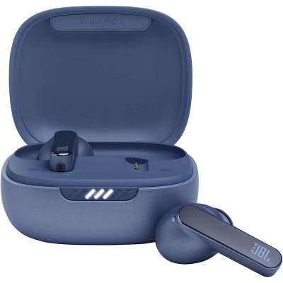 JBL  &Eacute;couteurs True Wireless  Live Pro 2 TWS Bleus. Couleur: Bleu