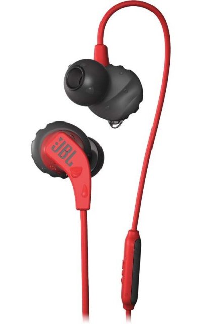 JBL  Endurance RUN Casque Avec fil Ecouteurs Sports Rouge - Neuf