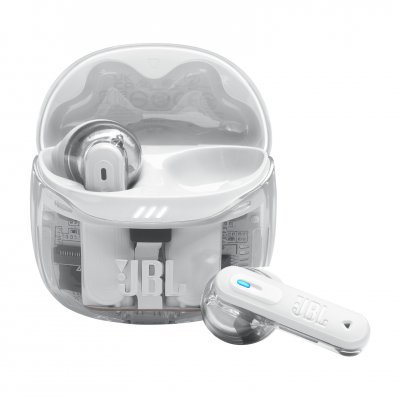 JBL  Tune Flex 2 Ghost Edition Blanc 