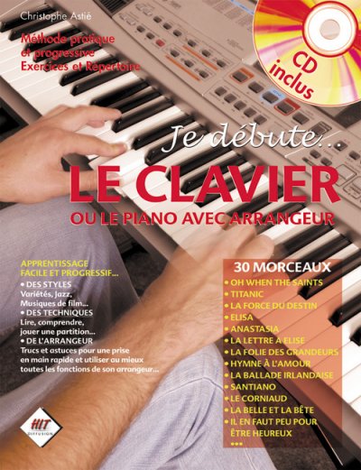 HIT DIFFUSION Je debute le clavier (+ 1 cd)