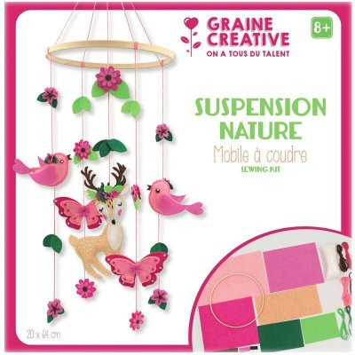 GRAINE CR Je fabrique mon mobile b&eacute;b&eacute; - nature coffret diy 750717
