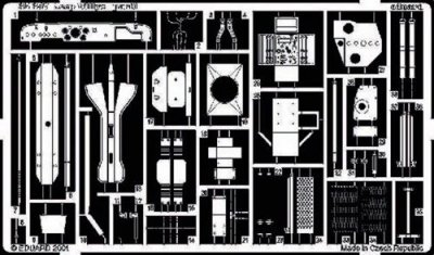 EDUARD Jeep Willys Mb 1/4t 4x4 Truck Foto&auml;tzsatz- 1:35e -  Accessories