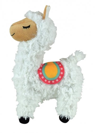 JEMINI  doudou musical Lola Lamajunior 24 cm blanc