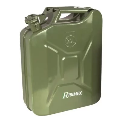 RIBILAND Jerrican en m&eacute;tal pour hydrocarbure  PRJE20METAL 20 litres