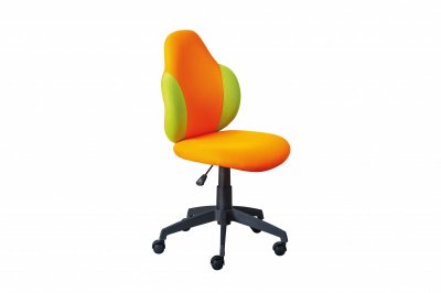 Jessi Chaise de bureau orange, vert. - Orange