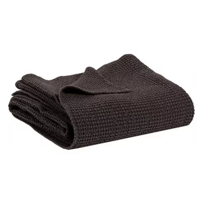 Jet&eacute; de lit 100% coton nid d abeille maia 1306200000