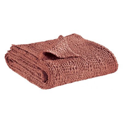 VIVARAISE Jet&eacute; de lit Tana  180 x 260 cm Blush