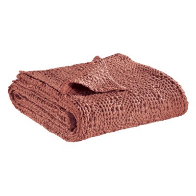 VIVARAISE Jet&eacute; de lit Tana  240 x 260 cm Blush