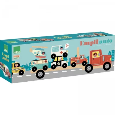 VILAC Jeu &agrave; empiler Empil'auto Ingela P. Arrhenius 