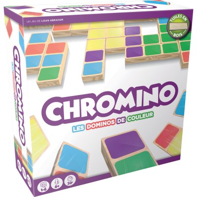 ASMODEE Jeu  Chromino- - Jeu de soci&eacute;t&eacute;
