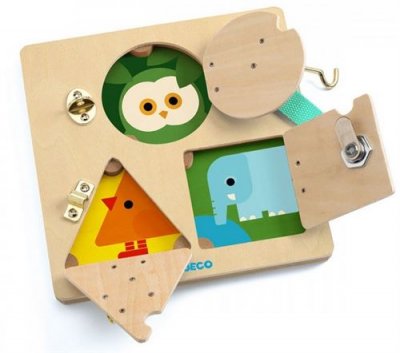 DJECO Jeu Basic ouverture fermeture Lockbasic
