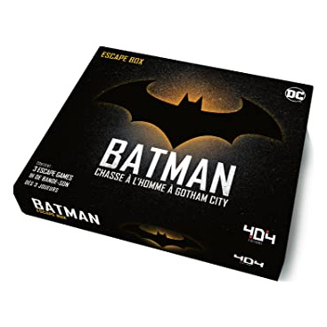 404 EDITIONS Jeu BEM'S BATMAN - Escape game- - Jeu de soci&eacute;t&eacute;