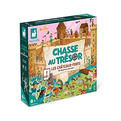 JANOD Jeu Chasse aux tresors les chateaux forts 