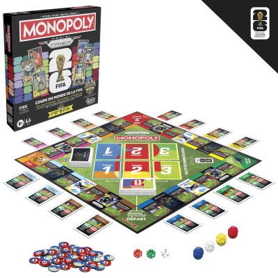 HASBRO Jeu classique  Monopoly Panini Prizm FIFA World Cup