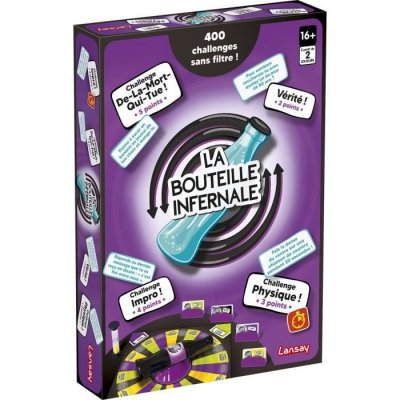 LANSAY Jeu classique  La bouteille infernale adultes 