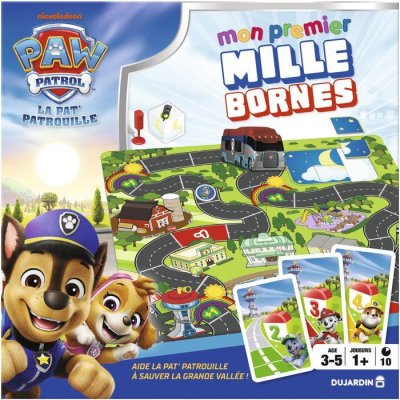 DUJARDIN Jeu classique Mon premier mille Bornes Paw Patrol Pat'patrouille