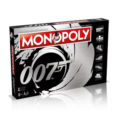 WINNING MOVES Jeu classique Monopoly James Bond 