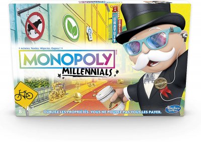 MONOPOLY Jeu classique  Millennials