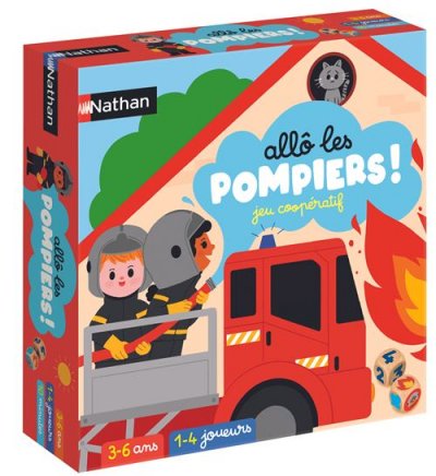 NATHAN Jeu classique  All&ocirc; Les Pompiers