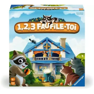RAVENSBURGER Jeu classique  1,2,3 Faufile-toi