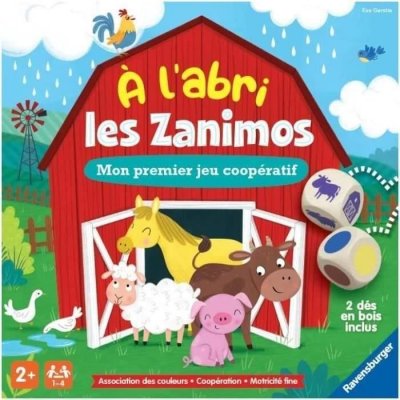 RAVENSBURGER Jeu classique  &Agrave; l'abri les Zanimos