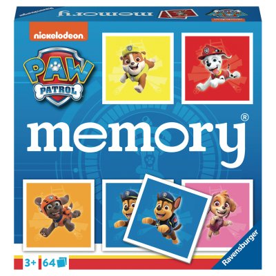 RAVENSBURGER Jeu classique  Grand Memory&reg; Pat'Patrouille