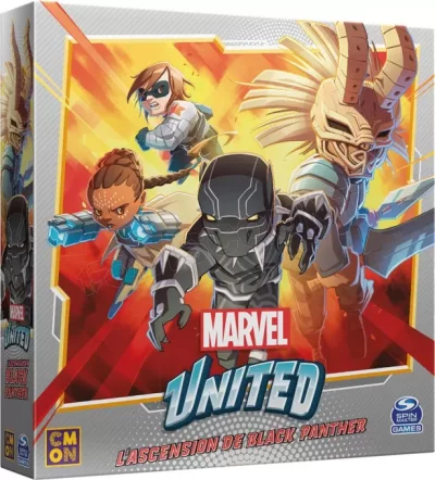 CMON Jeu  Marvel United : Rise of the Black Panther- - Jeu de soci&eacute;t&eacute;