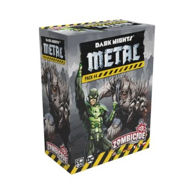 CMON Jeu  Zombicide : Dark Night Metal Pack 4- - Jeu de societe