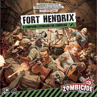 EDGE Jeu CMON Zombicide : Fort Hendrix (Ext)- - Jeu de soci&eacute;t&eacute;