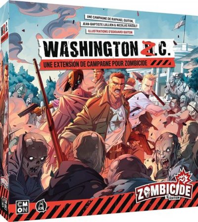 EDGE Jeu CMON Zombicide (Saison 1) : Washington Z.C.- - Jeu de soci&eacute;t&eacute;