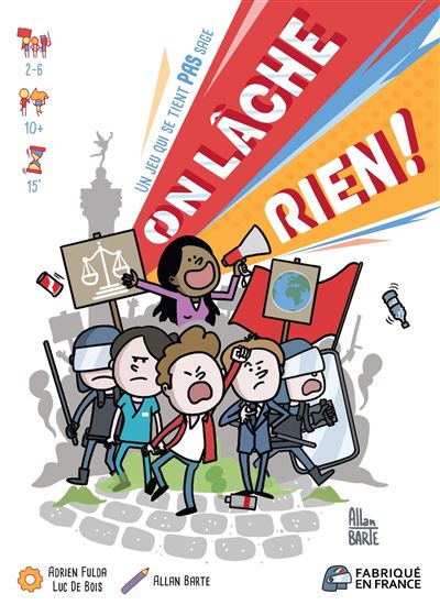 COCO CHERRY Jeu  On lache rien !- - Jeu de soci&eacute;t&eacute;