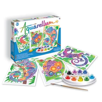 SENTOSPHERE Jeu cr&eacute;atif Aquarellum - Zentangle - Sentosph&egrave;re - couleur variant