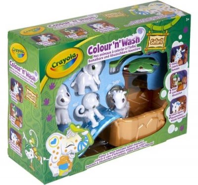 CRAYOLA Jeu cr&eacute;atif  color'n'wash safari FC-1-13522241