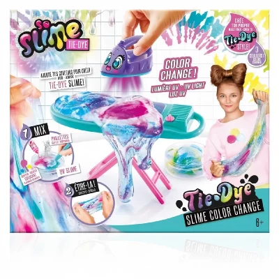 CANAL TOYS Jeu cr&eacute;atif So Slime Fer &agrave; repasser Tie Dye