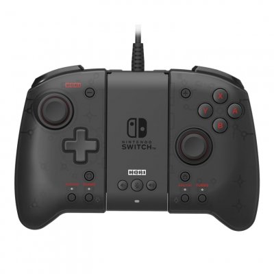HORI Jeu d'adaptateurs Split Pad Pro, manette de jeu noir/transparent