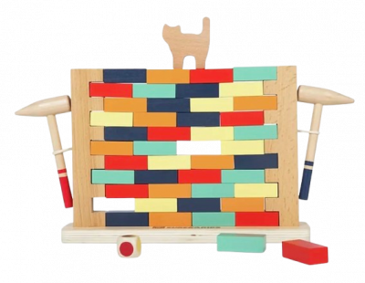 EUREKAKIDS Jeu D&acute;adresse  Ludos Sauve Le Chat Multicolor Bois