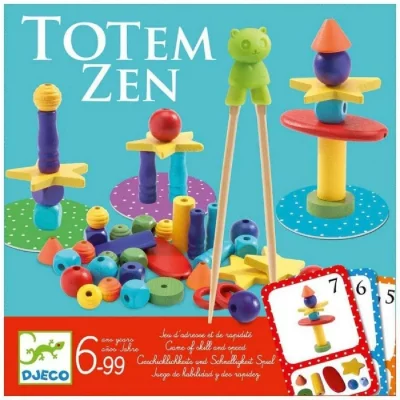 DJECO Jeu d'adresse Totem zen 