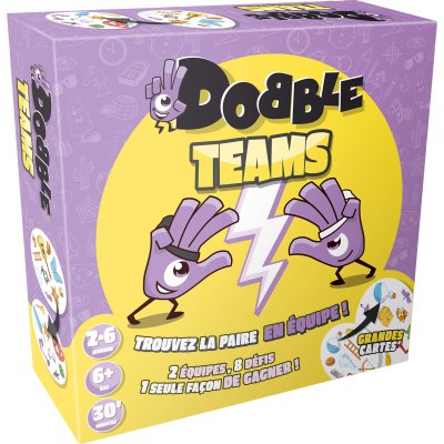 ASMODEE Jeu d&rsquo;ambiance  Dobble Teams 