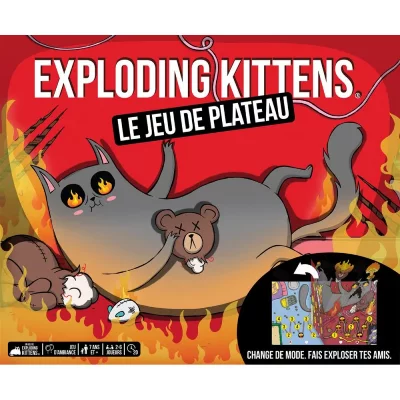 ASMODEE Jeu d'ambiance  Exploding Kittens Le jeu de plateau - Neuf