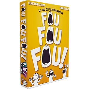 ASMODEE Jeu d&rsquo;ambiance  Fou Fou Fou