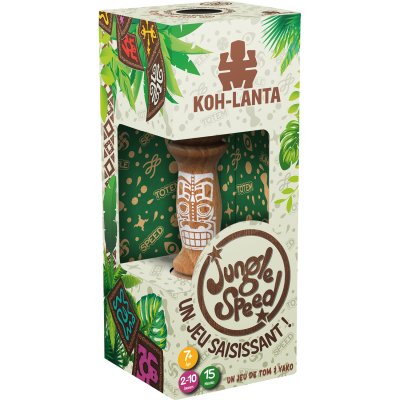 ASMODEE Jeu d&rsquo;ambiance  Jungle Speed Eco Koh-Lanta 