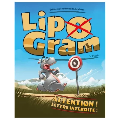 ASMODEE Jeu d&rsquo;ambiance  Lipogram New 