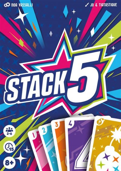 ASMODEE Jeu d'ambiance ATM Gaming Stack 5