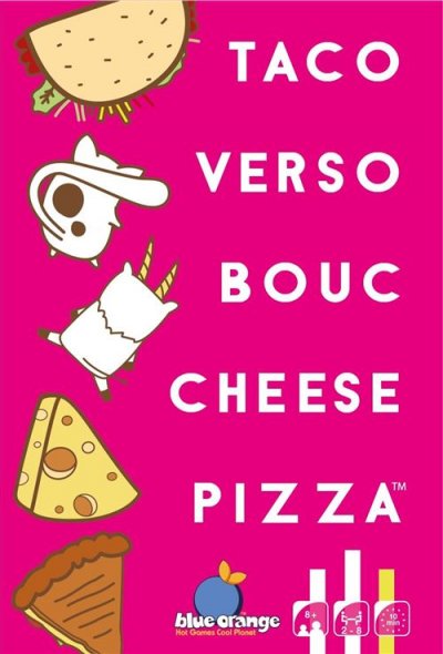 BLUE ORANGE Jeu d&rsquo;ambiance  Taco Verso Bouc Cheese Pizza