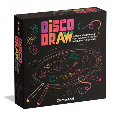 CLEMENTONI Jeu d&rsquo;ambiance  Disc-o Draw