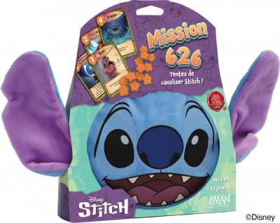 ASMODEE Jeu d'ambiance Disney Stitch The Fix for 626 Un Jeu Love Letter