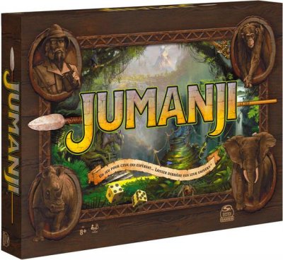 GAMES Jeu d&rsquo;ambiance  Jumanji R&eacute;tro Nouvelle Edition 