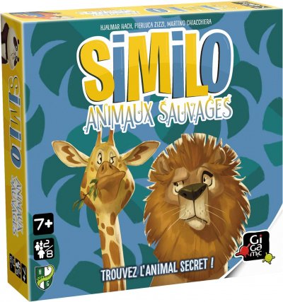 GIGAMIC Jeu d&rsquo;ambiance  Similo Animaux Sauvages 